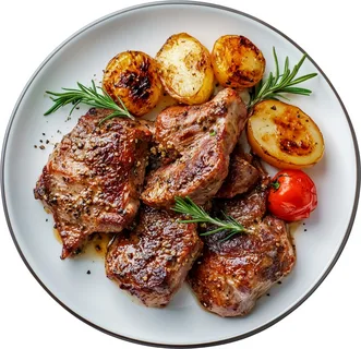 Грудки в сырном соусе с картофельными клёцками
